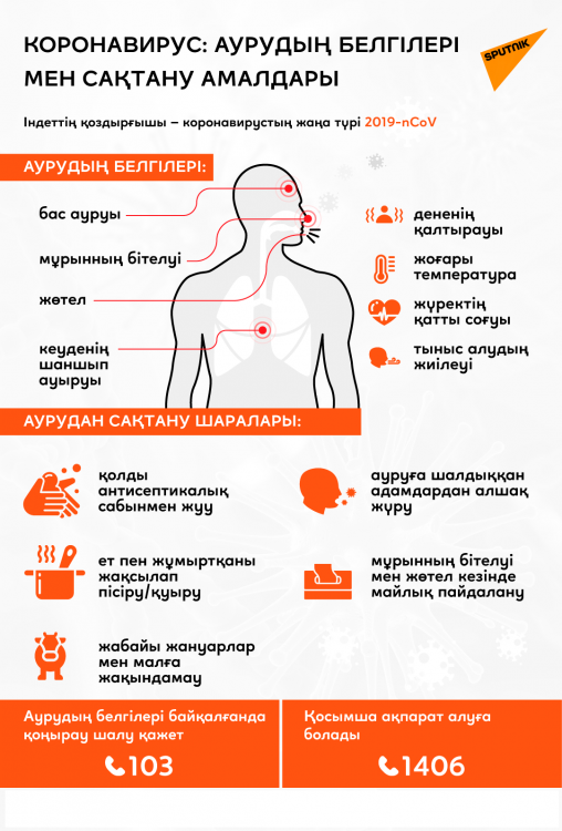 Коронавирустың алдын алу жолдары