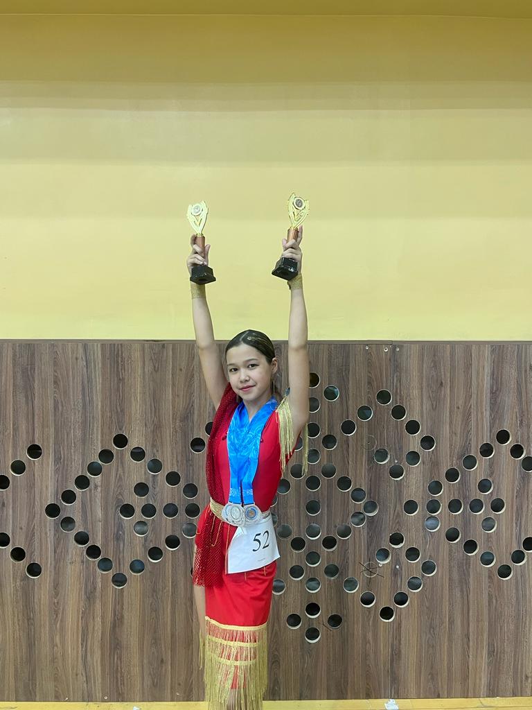 Серккалиева Томирис 23 сәуір күні өткен Павлодар облысының Спорттық биден ашық чемпионатында