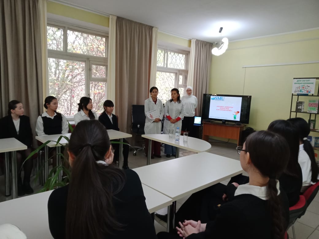 «Салауатты ұлт — жарқын болашақ» атты денсаулық сағаты өтті