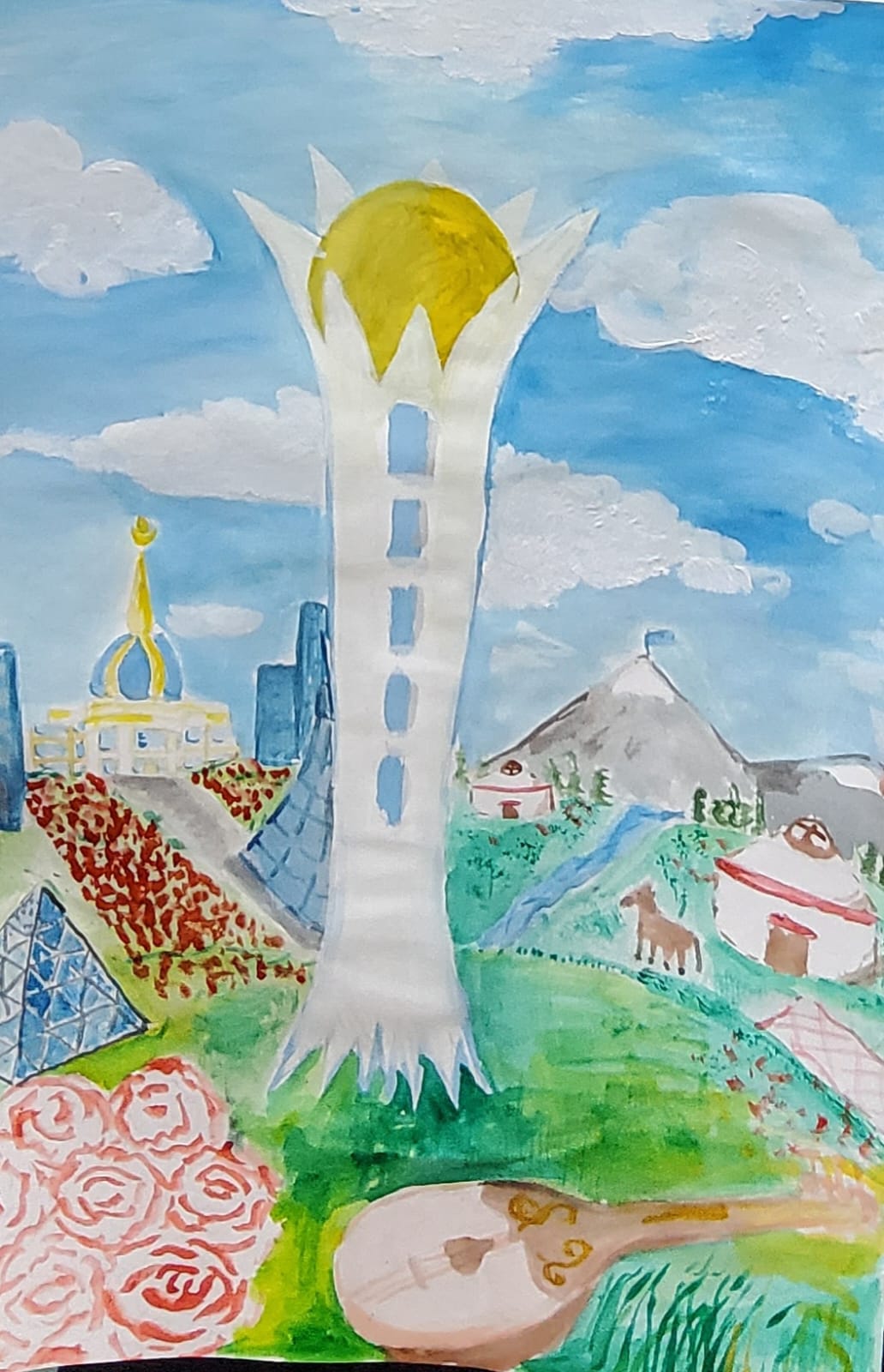 "Академиялық адалдық балалар көзқарасымен" атты қалалық сурет көрмесі сайысы