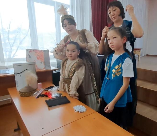 Ана мен қыз сайысы өткізілді