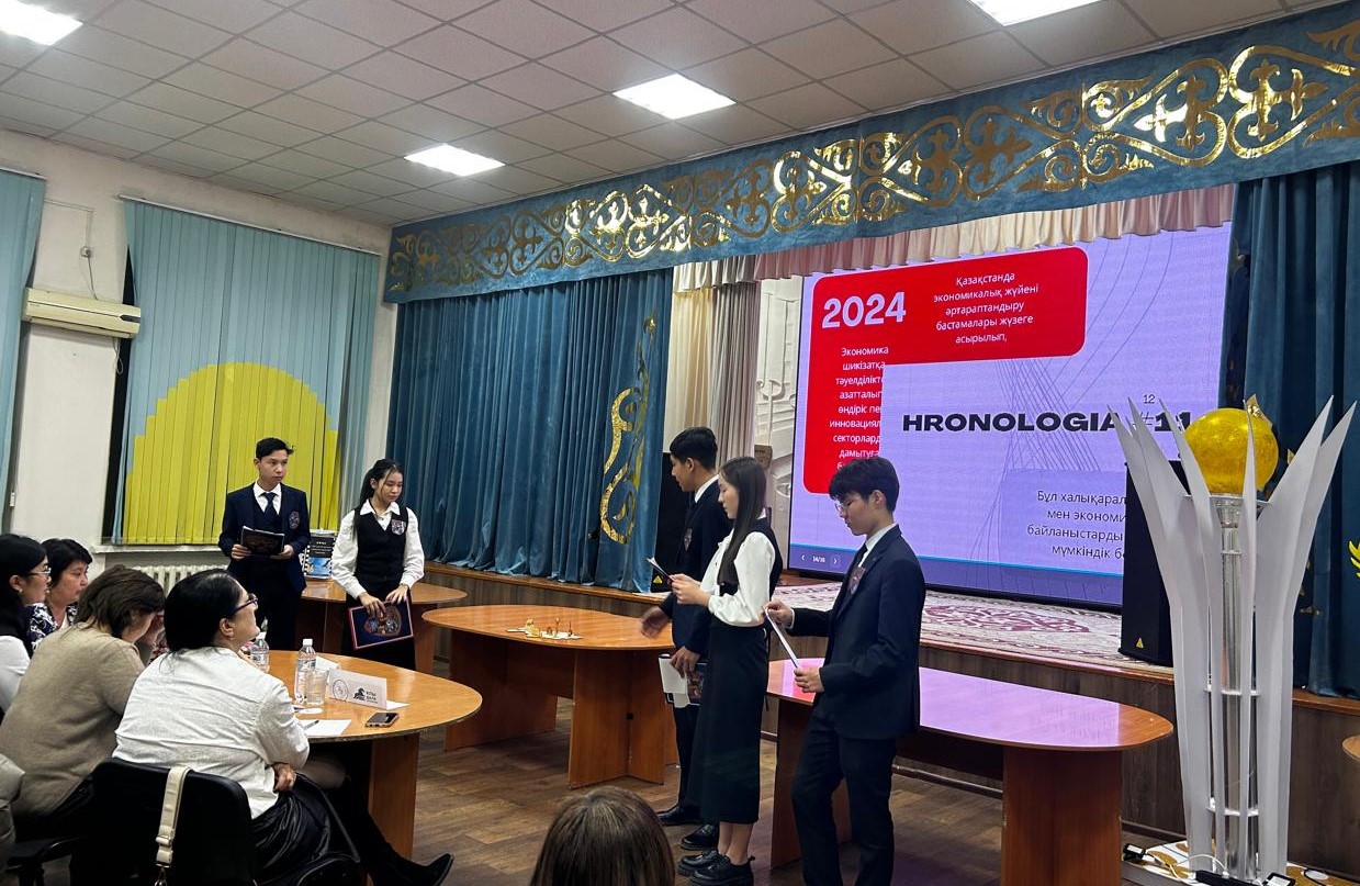 «Біз  Тәуелсіз ел болашағы» атты жоба сайысы