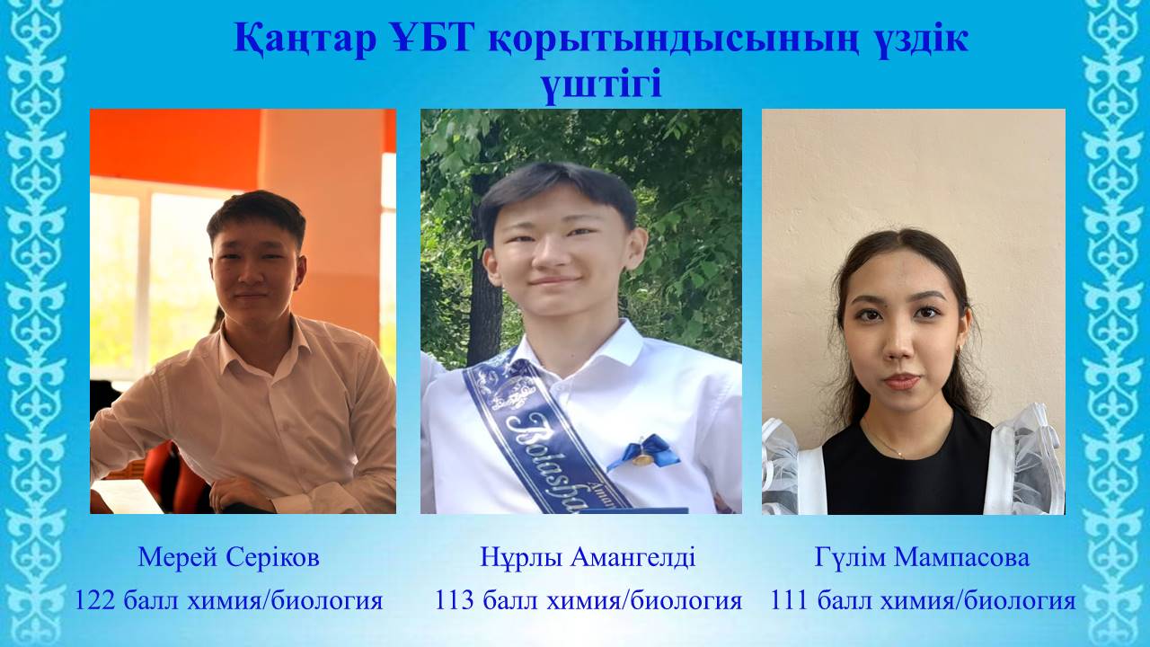 Қаңтар ҰБТ қортытындысы