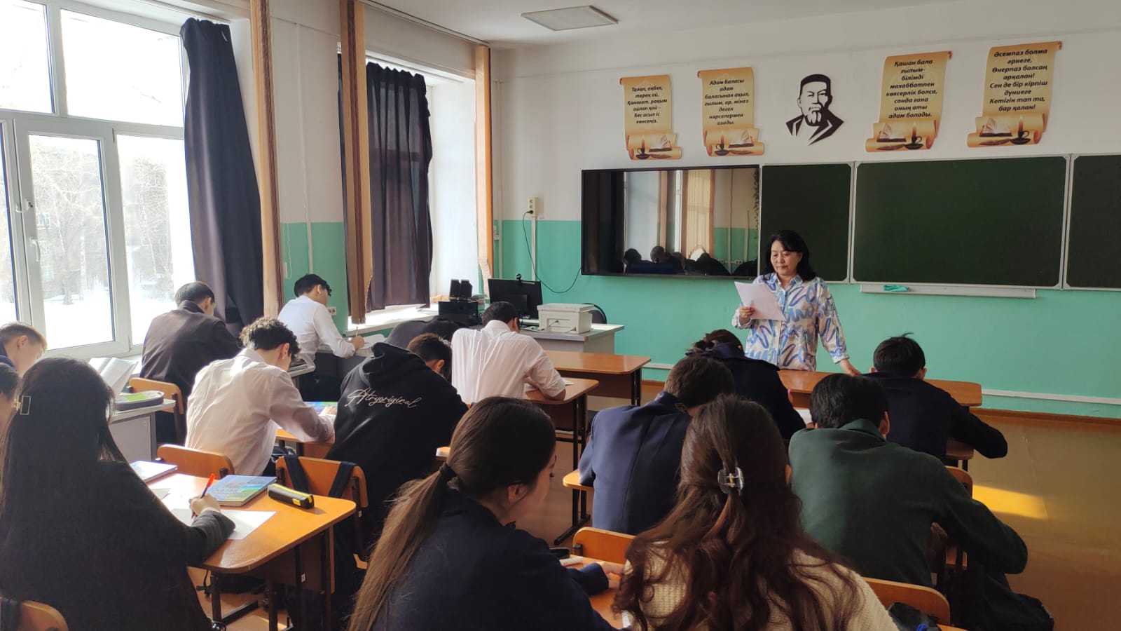 " Нұр себеле, Ұлыстың Ұлы күні" атты жаппай диктант жұмысы орындалды