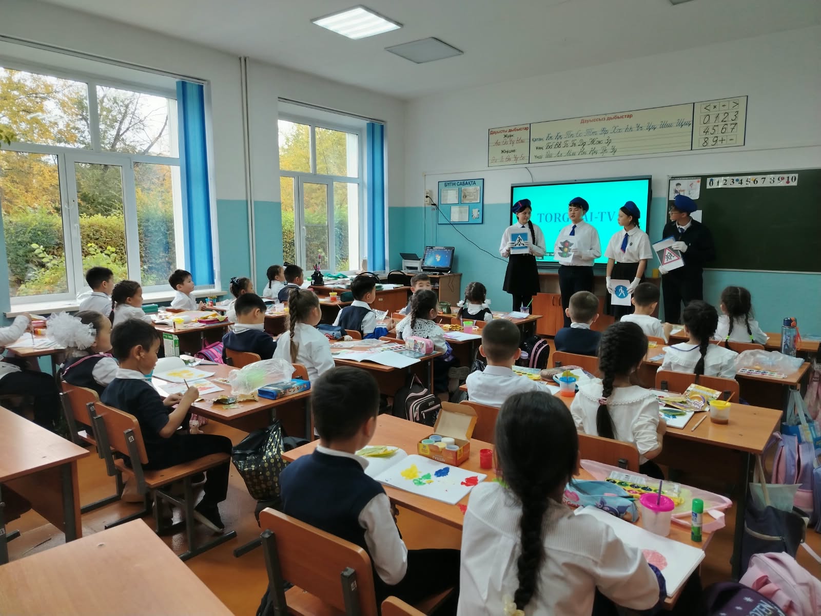 Жол ережесін сақтайық — қауіпсіздікке бірге қадам басайық!