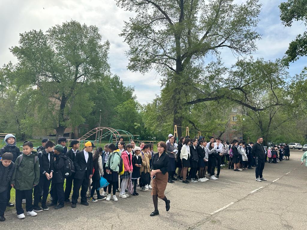 СЕЙСМОЖАТТЫҒУ КЕЗІНДЕГІ ОҚУ-ЖАТТЫҒУЫ ӨТКІЗІЛДІ